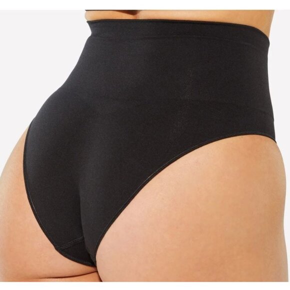 Yitty Nearly Naked Shaping High Waist Brief Black 1X/2X - Picture 2 of 6